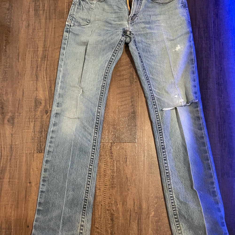 Ariat Blue Straight Jeans Classic Denim